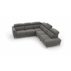 coltar extensibil Boston 2,5F-E-1RFele-1HT/BK t cu recliner electric