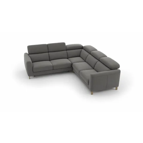 coltar extensibil Boston din stofa 2,5F-E-1-1 t - tetiere reglabile