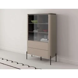 comoda BELLO vitrina culoare congo