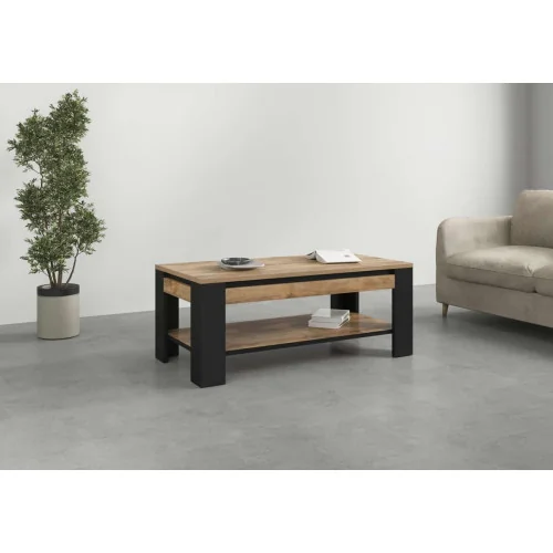 set mobila living - Tudor si canapea stofa