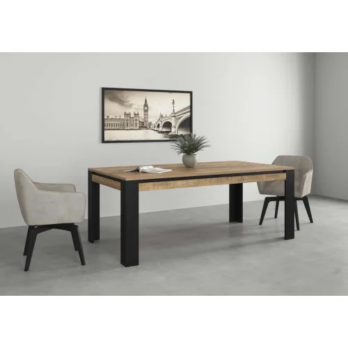 masă Tudor cu scaune rotative SiLLa
