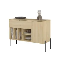 comoda ORE 105 cm stejar Lindberg complet