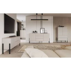 set mobilier living Juko culoare cașmir