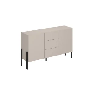 Comoda Juko 2 uși 3 sertare 154 cm