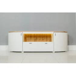 comoda TV Sambuca 2 uși, 1 sertar - cu opțiunea iluminat LED
