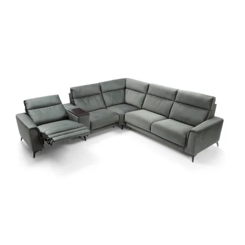 coltare extensibile cu recliner Legato din textil