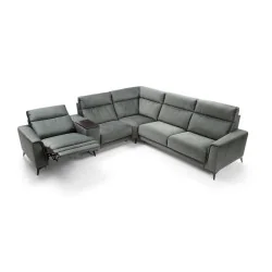 coltare extensibile cu recliner Legato din textil