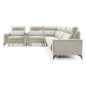 coltar extensibil cu recliner LEGATO din stofa